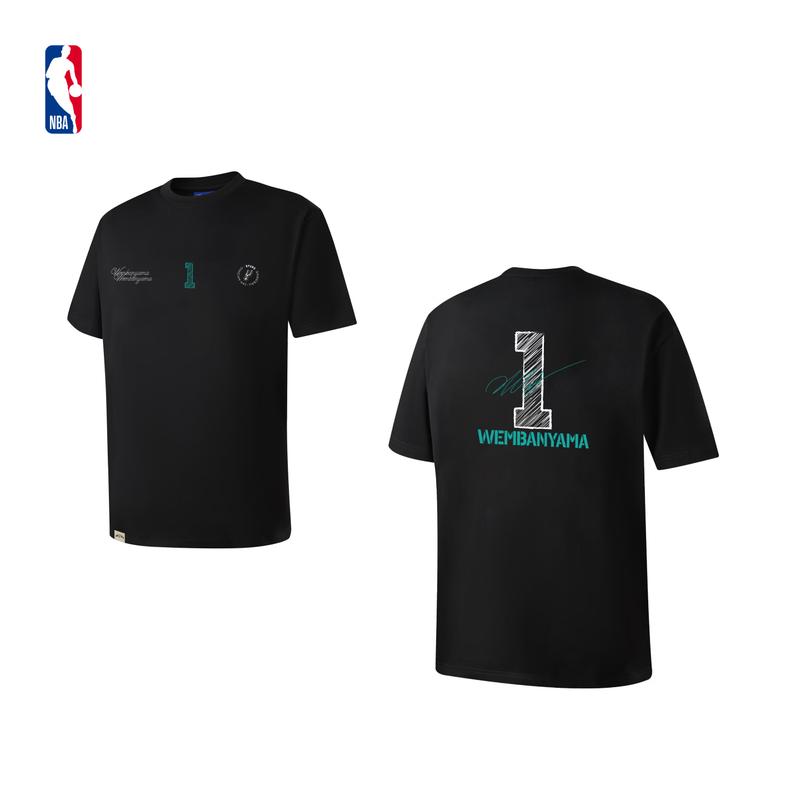 NBA Victor Wembanyama Cotton T-Shirt