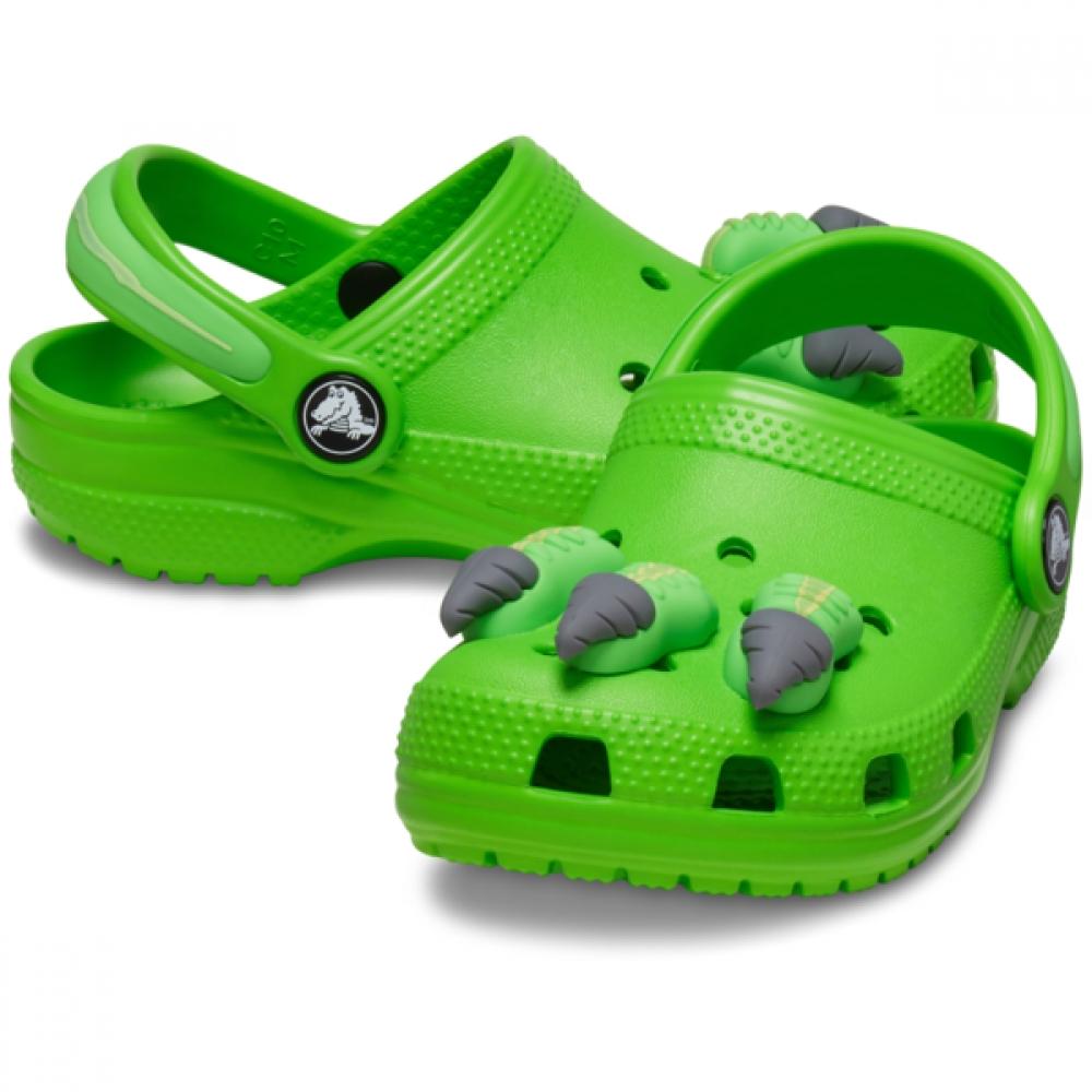 

Crocs ClassIc I Am dInosaur Klog Toddler 209700 3wa C6(130mm)