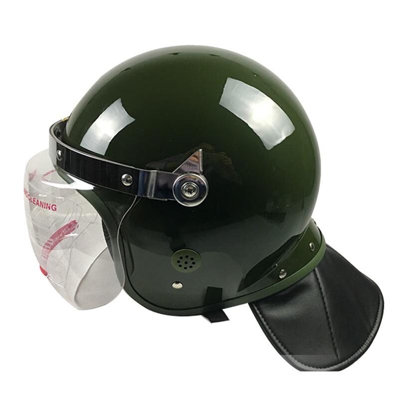 Anti-riot Helmet with Metal Mesh Face Shield One Size