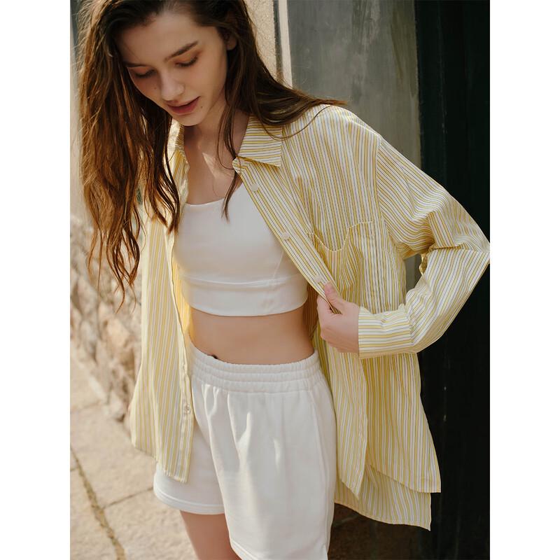 Navigare Women s Striped Long Sleeve Shirt S