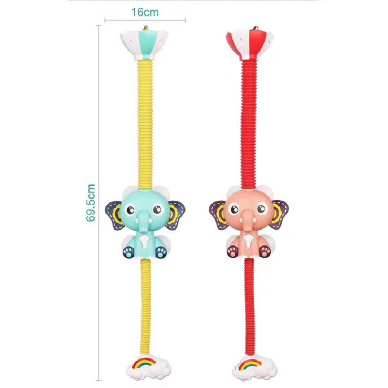 Electric Elephant Baby Bath Toy: Shower & Spray Water Fun
