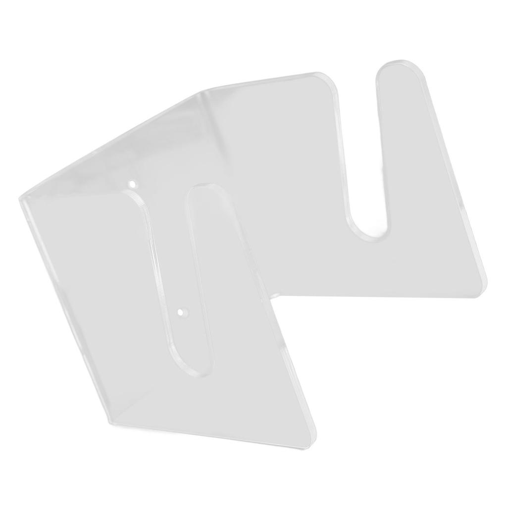 Skateboard Wall Mount Acrylic Display Storage Holder Hanger Home Decoration for Indoor Transparent