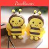Soft And Charming Yellow Bee Stuffed Animal Keychain Plush Doll