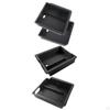 Double Layers Armrest Storage Box Replacement 17x17.5x5cm Holder Container for Versatile Car