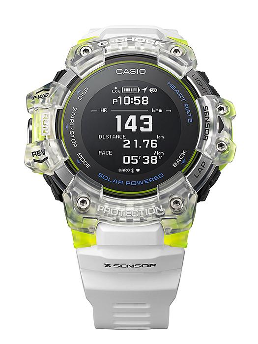Casio G-SHOCK Men's Stainless Steel 200M Water Resistant Digital Shock Resistant Quartz Watch GBD-H1000-7A9