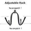 1pc Adjustable Cowboy Hat Rack Hat Holder Hat Organizer Hat Wall Mount - No Hat