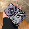 Mirror Diamond Magnetic Case For iPhone 17 Air 16E 15 14 Plus 13 11 12 16 17 Pro Max Magsafe Bling Bling Glitter Protector Cover