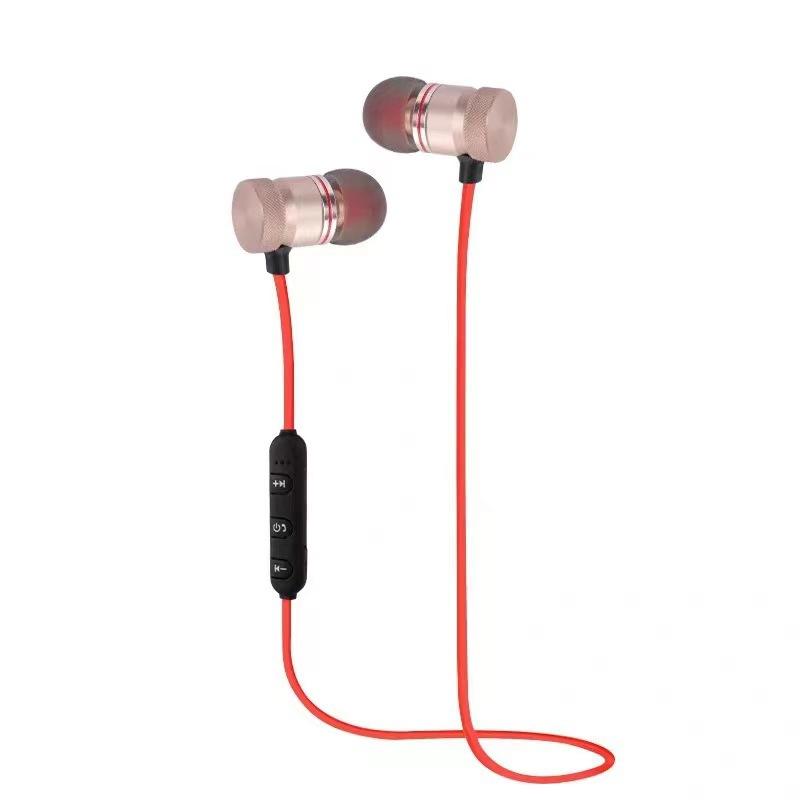 Wireless Bluetooth Headset Hanging Neck Sports Outdoor Magnetic Design