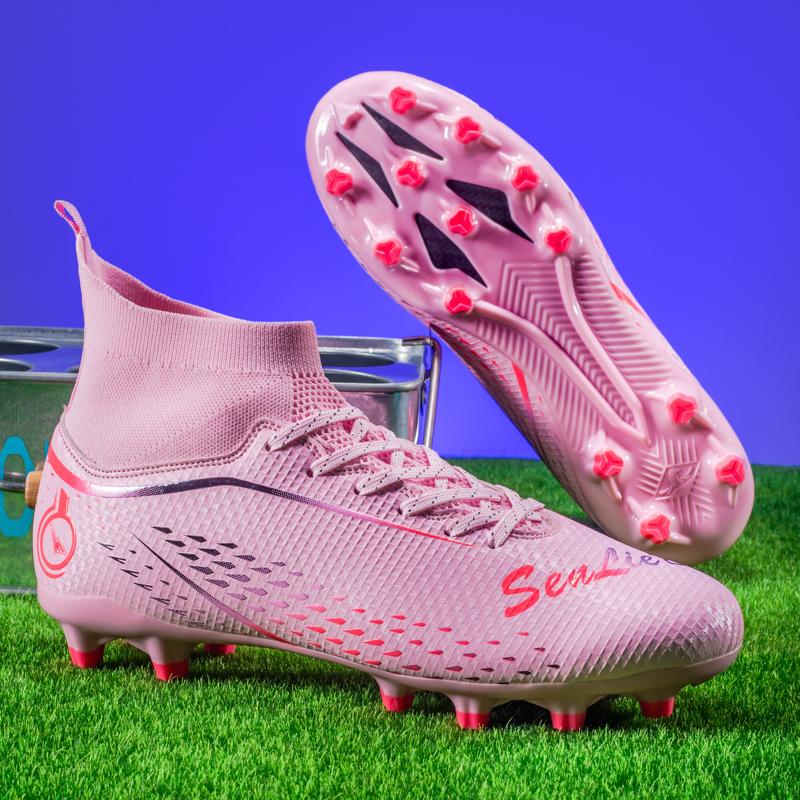 Unisex shoes Football Shoes Outdoor Long Nail Sports Football Boots Large Size Youth Sports Kids Football Boots
