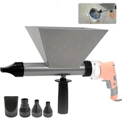 Mortar Grout Applicator Machine 4-Nozzle Portable Cement Gun for Doors Windows Masonry Floor Caulking
