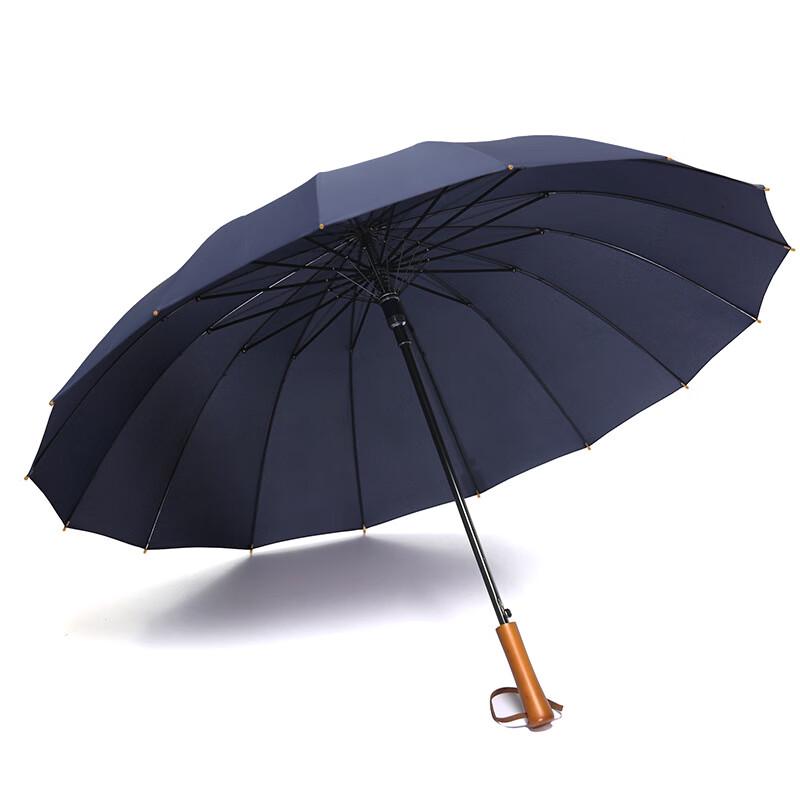 Caderno 16-Rib Wooden Handle Golf Umbrella