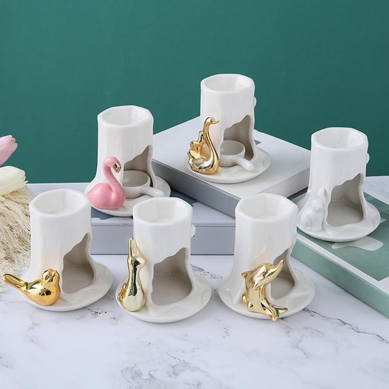 Wax Melt Burners Essential Oil Burners,Oil Burners Tealight Wax Warmer Aromatherapys Holder Candle Scented Diffuser