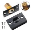 Latch Door Catch Adjustable Brass Steel Door Replacement Roller Ball Spring Catch Lock With 4x Screws High Quality