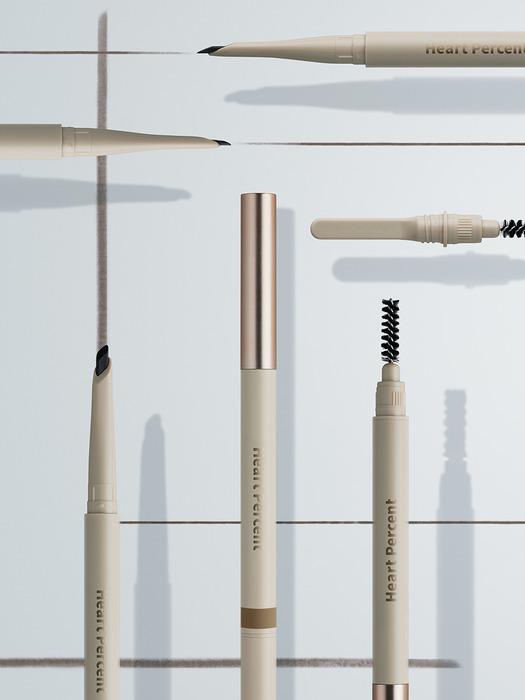 HEARTPERCENT Dot On Mood Edge & Flat Eyebrow