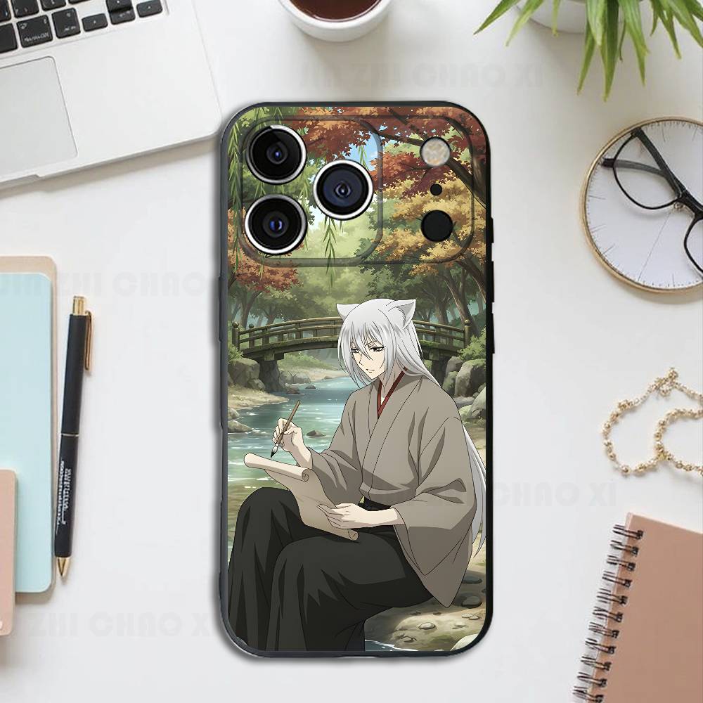 T-Tomoe Nanami K-Kamisama Silicone Soft Phone Case For IPhone17 16 15 14 13 12 11 Pro Max Plus X XR SE Cover