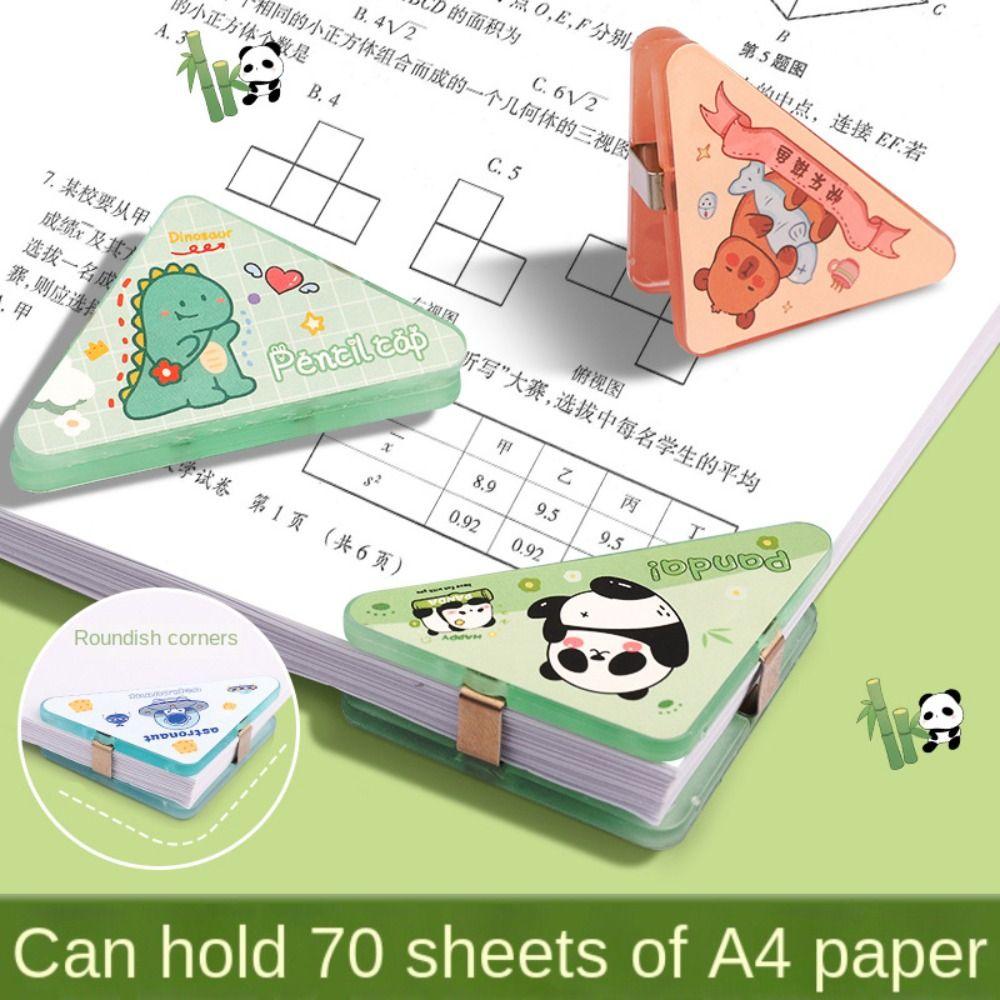 12Pcs Capibara Book Paper Corner Clip Page Holder File Index Photo Clamp  Office School