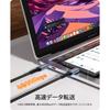 NIMASO USB-C & USB-C 2.0 Cable (3.0m Gray) Type C PD Compatible 60W 3A Fast Charging Heavy Duty Nylon Braid Compatible with iPhone15Pro, iPhone15ProMa