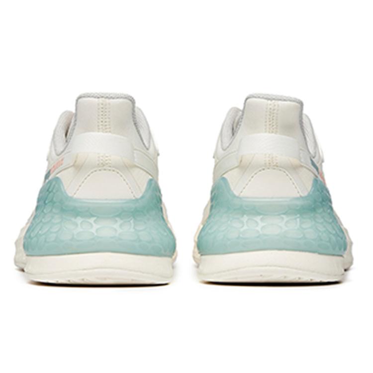 New Anta C37 Series Low Top Running Shoes Women's White Pink Cyan 922035533-6
