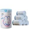 Blue Heart Rabbit Drawstring Thickened Trash Bags - Cartoon Kitchen Self-Closing Plastic Bags