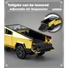 1/32 Tesla Złoty Cybertruck Samochód Pickup Terenowy Metalowy Odlew Diecast Najlepsze Prezenty Urodzinowe dla Dzieci Zabawka Dekoracje Domu