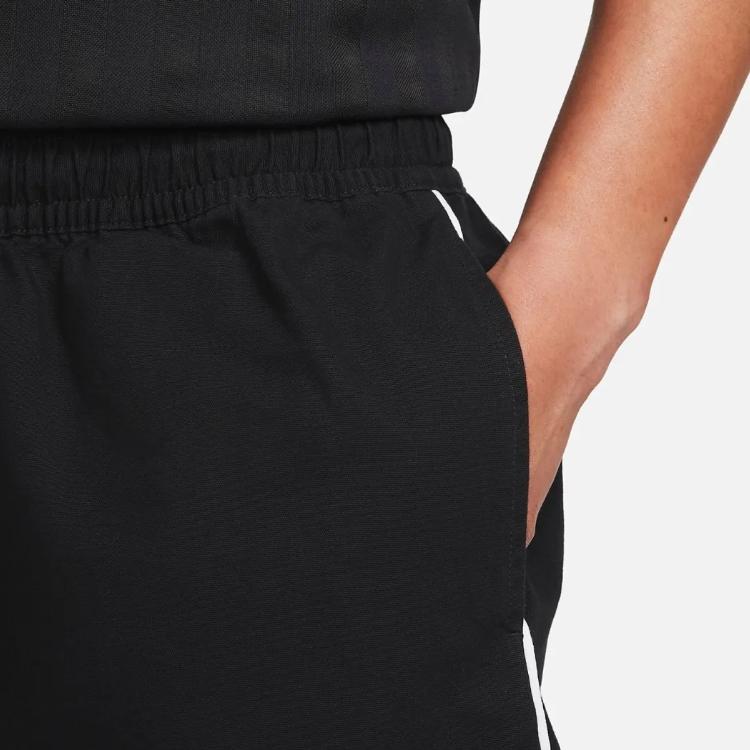 Nike Casual Mid-Rise Straight-Leg Drawstring Fit Sports Shorts Men Shorts Black FB7266-010
