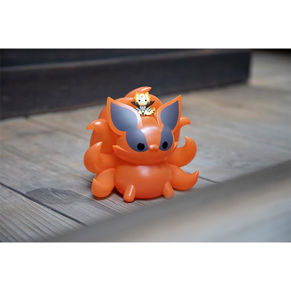 MEGA CAT PROSJEKT NARUTO Shippuden Nyan og stor Kurama myk vinylfigur Nyaruto!