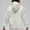 Jordan Brooklyn Solid Color Hooded Casual Zip-Up Sweatshirt Women Sweatshirt Sail-White FD7866-133