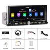 Reakosound 1 Din 6,9-calowy Android Radio samochodowe Autoradio 2 + 64 GB HD 1080P Samochodowy odtwarzacz MP5 z Bluetooth WIFI GPS Radio FM Lusterko wsteczne Link