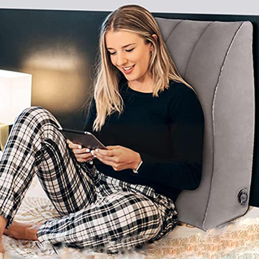 Portable Knee Cushion Inflatable Leg Pillow Foot Pillow Relaxing Feet Supplies Lightweight PVC Elevation Leg Pillows Wedge Pillow