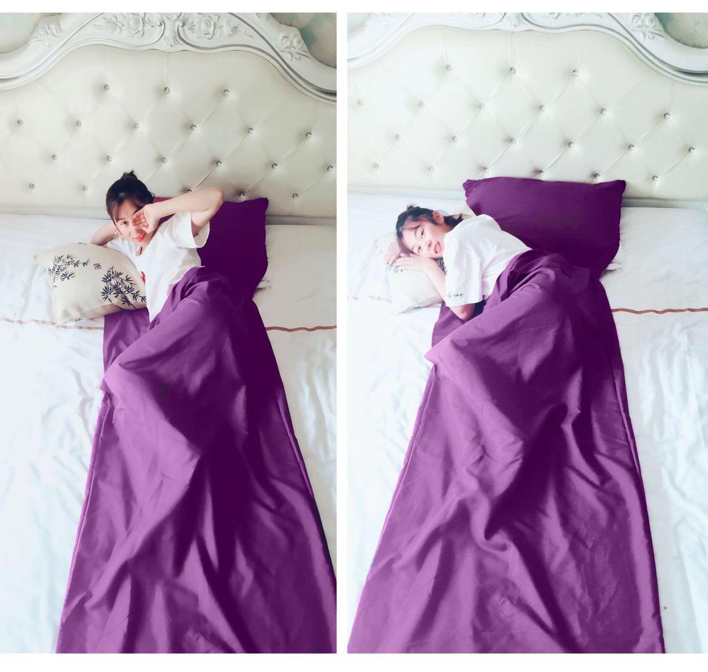 Ultralight Korean Cotton Sleeping Bag and Anti-Dirt Bed Sheet for Travel