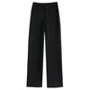Women's High Waist Slimming Black Straight Leg Pants - Petite & Long Options for Spring & Autumn