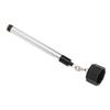 Pool Cue Chalk Holder with Spikes and Cover Metal Chalk Pen for Billiard Stick Tip Repair Octagonal