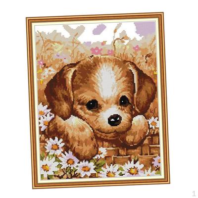 Of Embroidery Starter Kits Stamped Stitch Set Beginners for DIY with Pattern Designs -