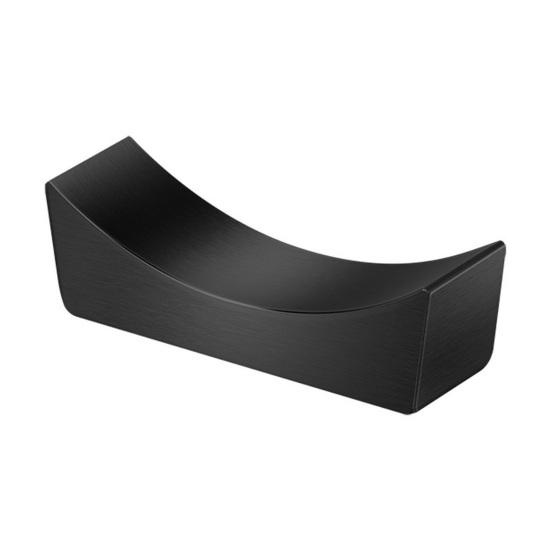 

Держатель для палочек Yousheng, держатель для столовых приборов из нержавеющей стали, подставка для палочек для еды, универсальный кухонный органайзер для дома чёрный