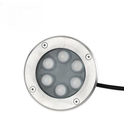 Luminária de Piso Embutida Impermeável para Exterior