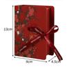 Simple Book Shape Gift Box with Ribbon Paperboard Material Present Packaging Box DIY Candy Packaging Box Wedding Birthday