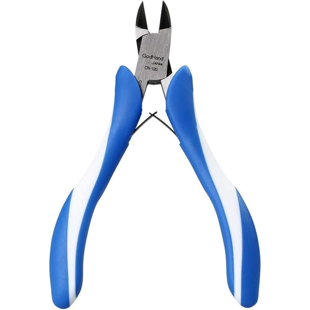 GodHand (GodHand) Craft Grip Series Nipper GH-CN-120 Hobby Tool Blue