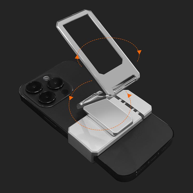 360 Rotation Foldable Stand Back Clip Phone Ring Holder Multi Angle Portable Desk Metal Finger Kickstand Adjustable
