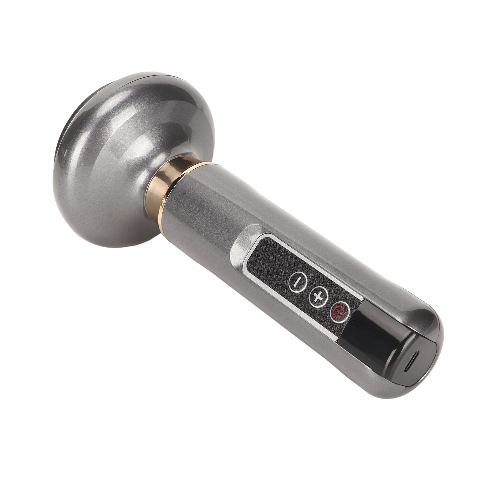 

Электрическая баночная машина 6 всасывающих шестеренок скользящий стальной шар корпус вакуумный массажер Pearly серый