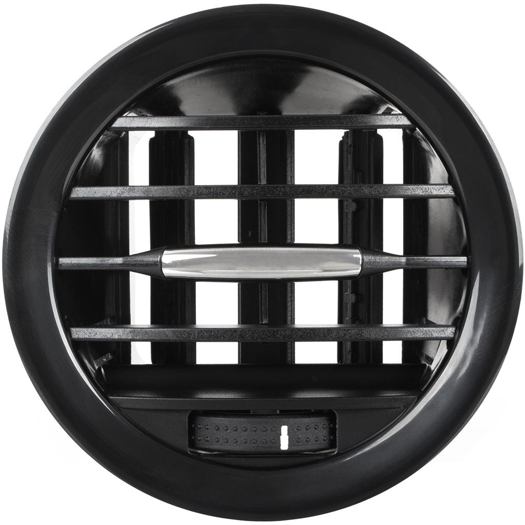 Opel Corsa D 06-14 air vent BLACK + CHROME SLIDER left = right