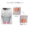 Atex Lourdes Massage Cushion Pro Back Buttocks Waist Neck Thighs Calf Liberty Pattern Liberty Blue AX-HCL1480A02