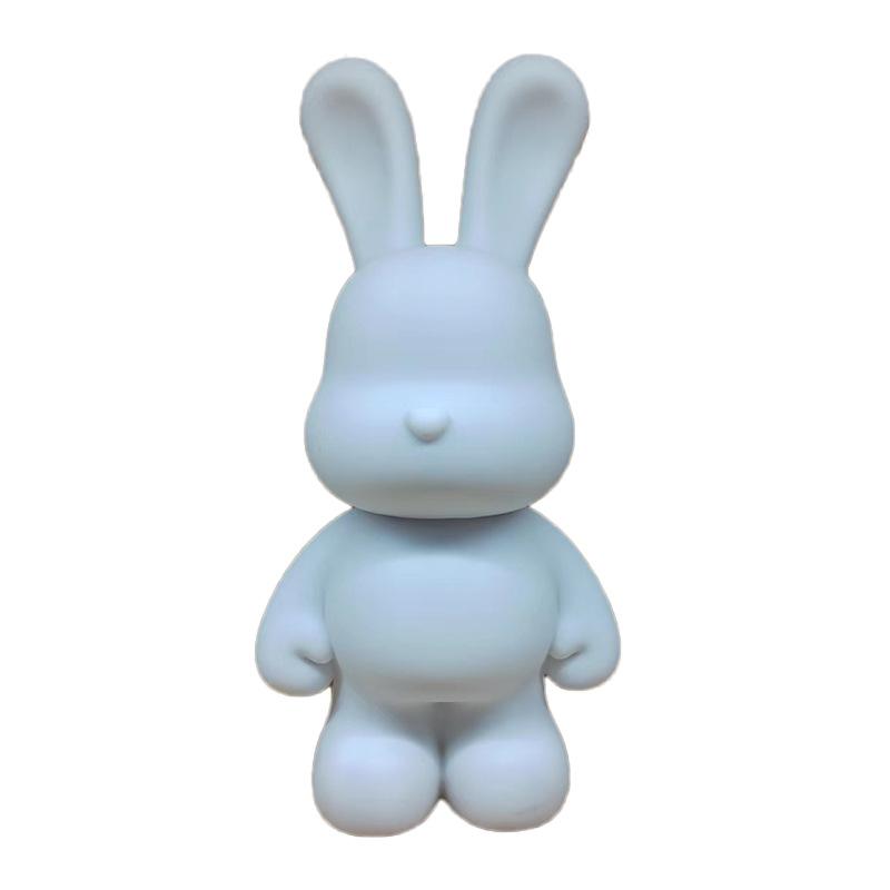 

DIY жидкая скульптура кролика украшение дома поделки граффити живопись модель животного DIY жидкая граффити живопись украшение 23cm