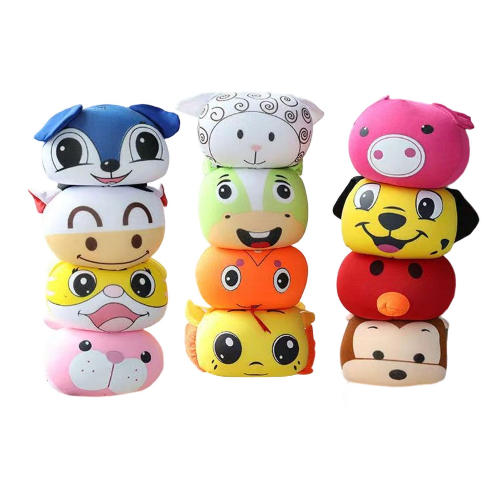 

12pc Animal Bean Bag Set Soft Stuffed Tossing Bean Bags for Preschool Kids Educational Toy for Hand Grasping and Throwing Practice One Size