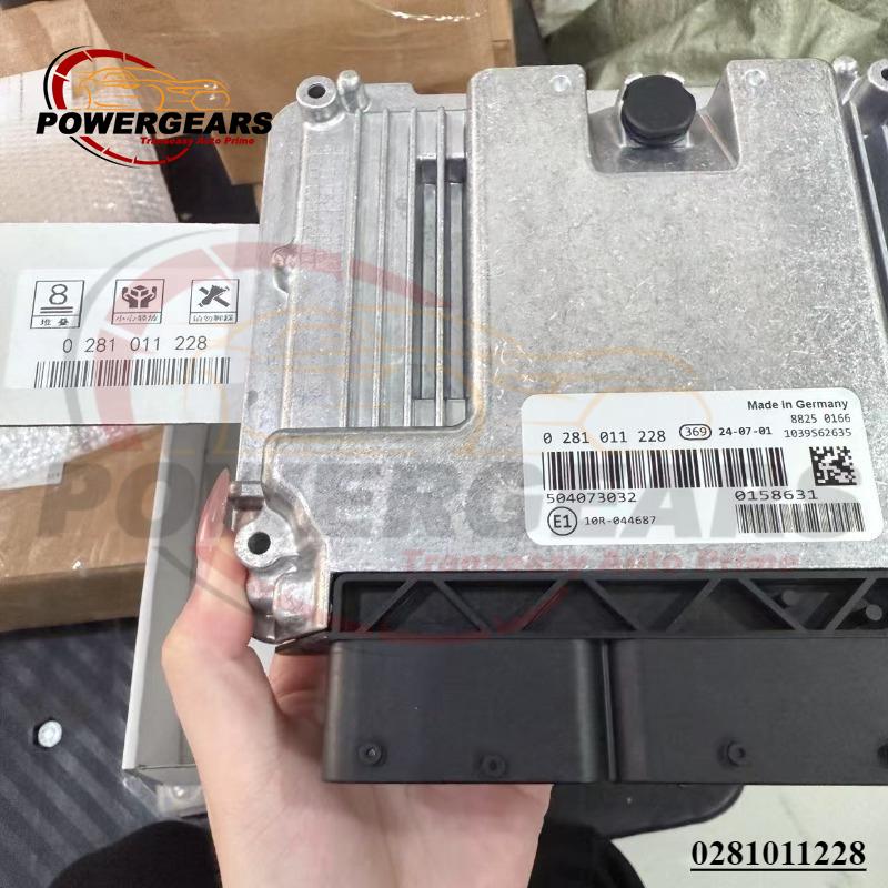 Band New ECU 0281011228 Engine Computer Board Electronic Control Unit Suit For IVECO EDC16C8 504073032