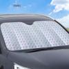 Thickened Laser Sun Visor: UV-Protective, Heat-Insulating Car Windshield Sunshade with Suction Cup Design