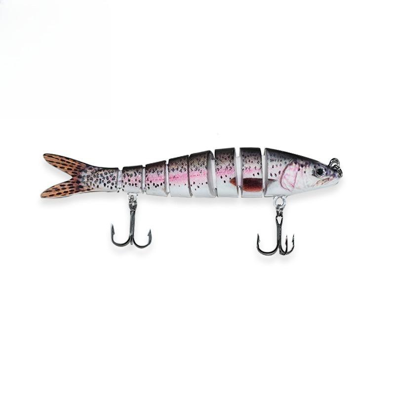 Multi - Jointed  Swimbait  Lures - Slow Sinking Crank Bait with Bionic Design for  Fresh / Saltwater  Trout  Bass Fishing