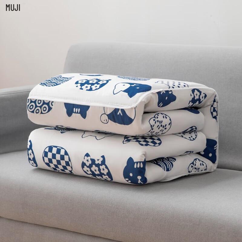 Muji Lucky Cat Pillow Blanket