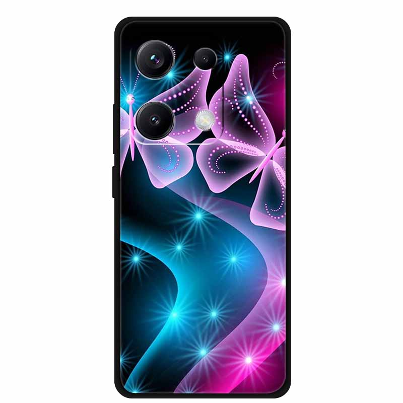 For Redmi Note 14S Case Luxury TPU Soft Silicone Back Cover Phone Cases for Xiaomi Redmi Note14S Protector Lovely Bumper Coque
