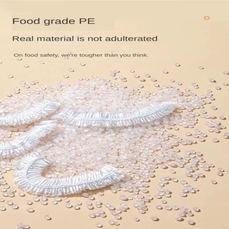 Reusable Disposable Food Cover Plastic Wrap Durable Elastic Food Lids for Bowls Elastic Plate Covers For Kitchen Food Saver Bag