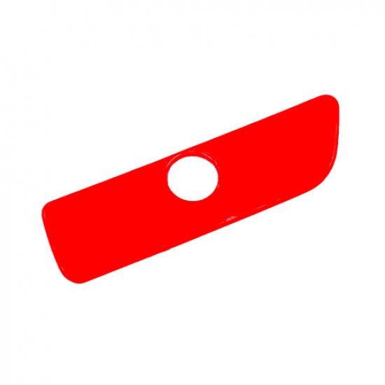 Co-Pilot Storage Box Handle Frame Trim For Ford Explorer 2013- Bright Red